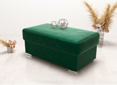 Furniture Living Benches Seat Textile Green Design Ottoman Stool Upholstered Stool Foot